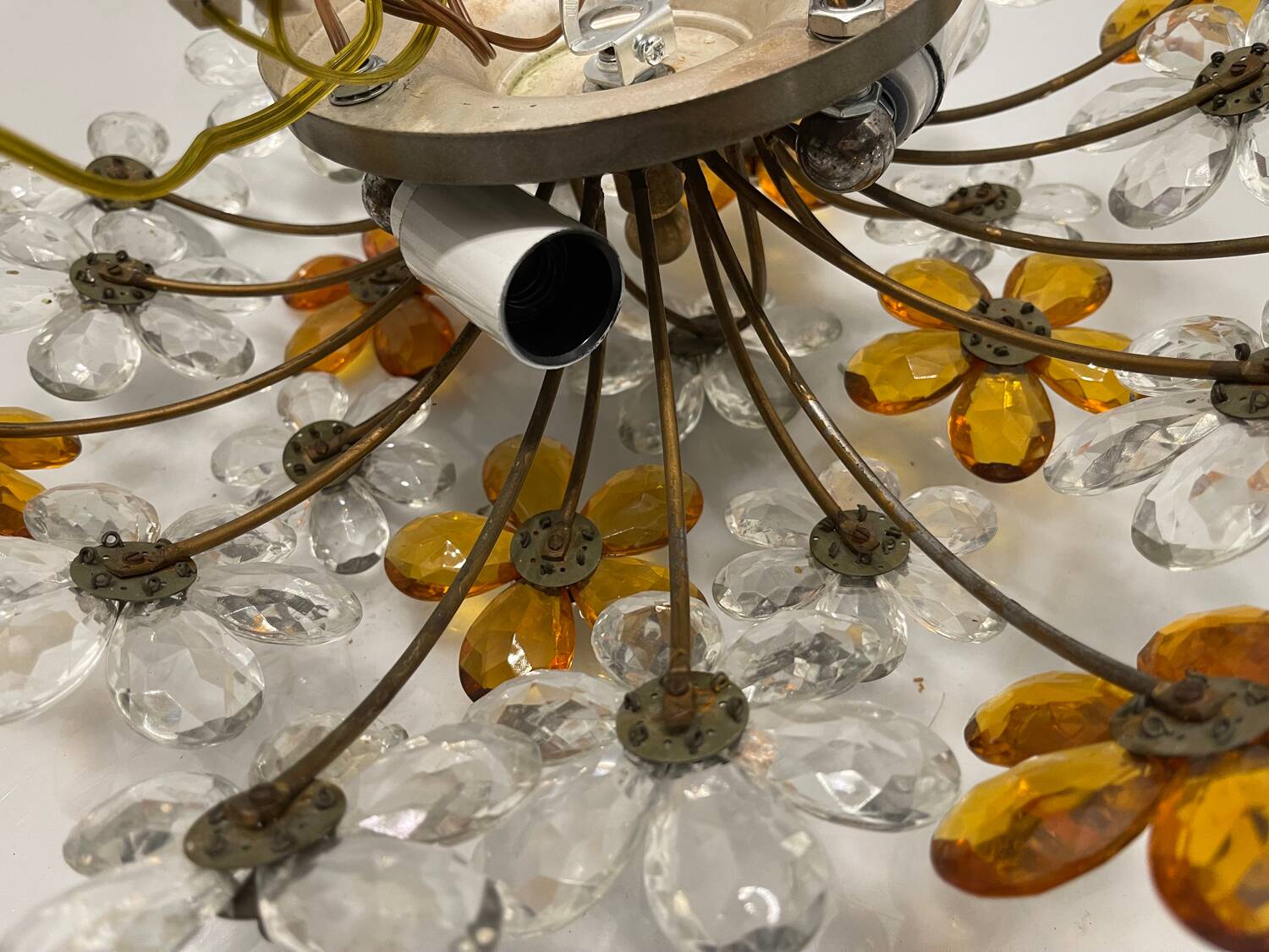 Murano Flower Flushmount 1960’s