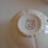5 earthenware coffee or tea cups from saint amand france 1950