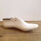 Antique white wooden shoe tree