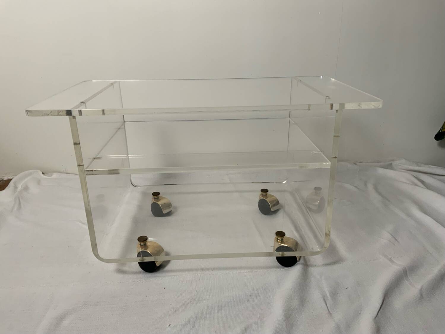 Plexiglass coffee table