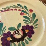 4 Sarreguemines plates