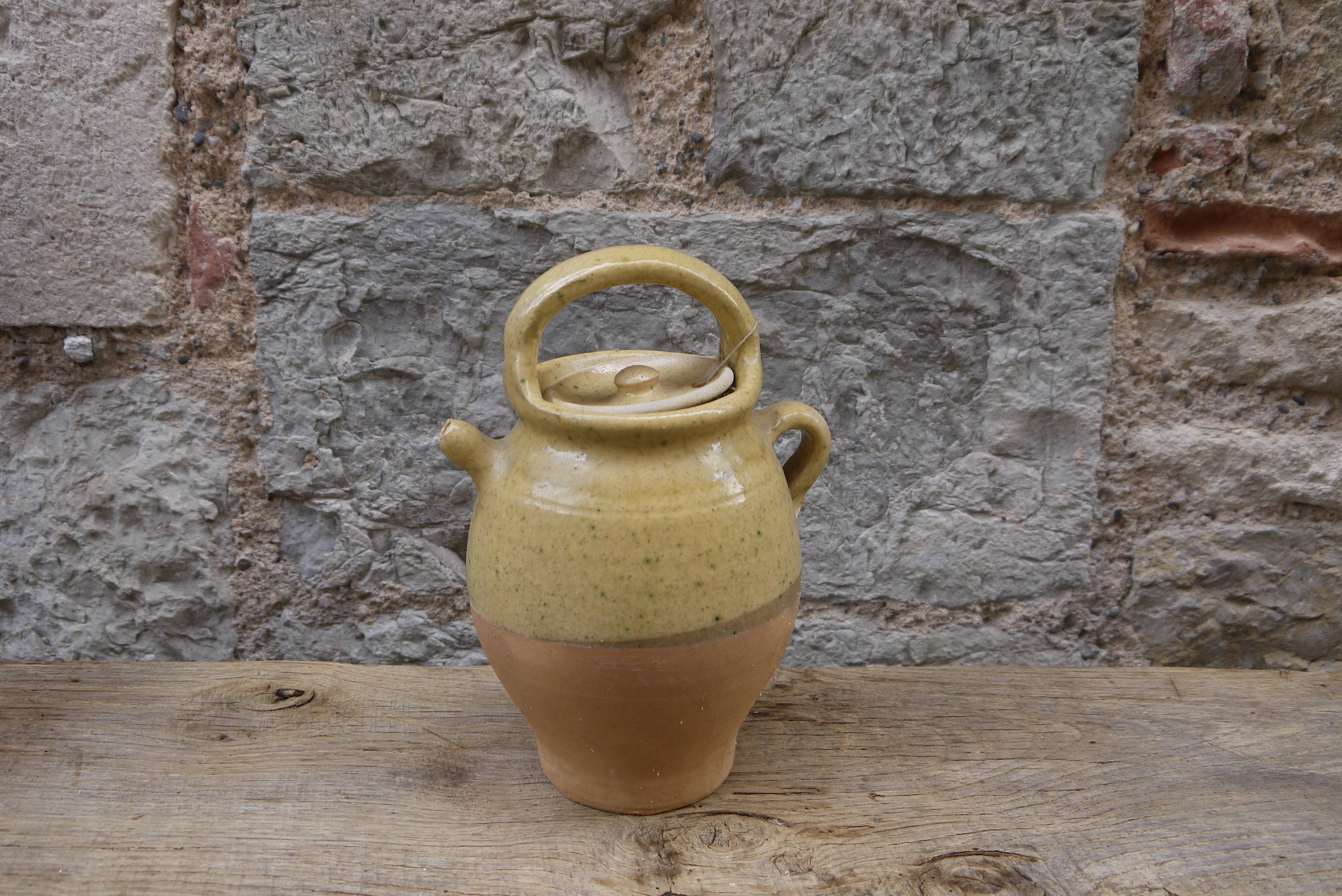 Terracotta jug gargoyle