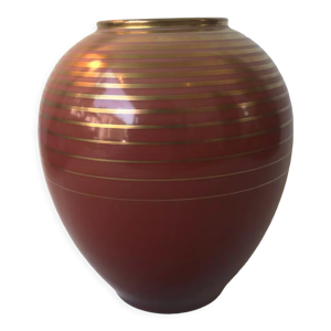 Vase en porcelaine art