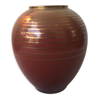 Vase en porcelaine art déco Furstenberg