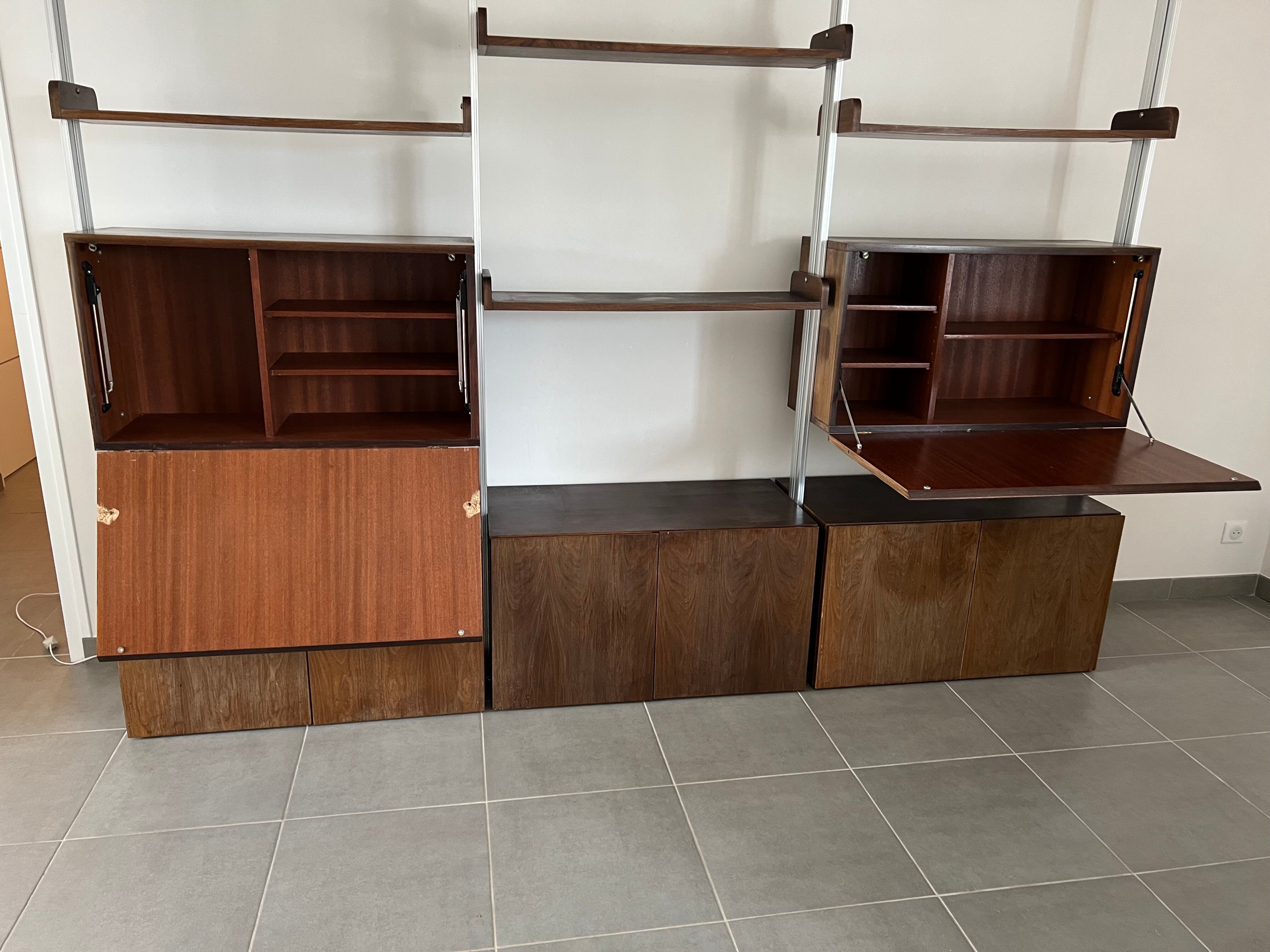 Bookcase / Modular furniture Roset line 70s