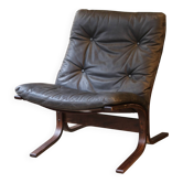 Siesta armchair, Ingmar Relling, anthracite leather
