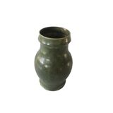 Khaki vase - Germany, 1960s