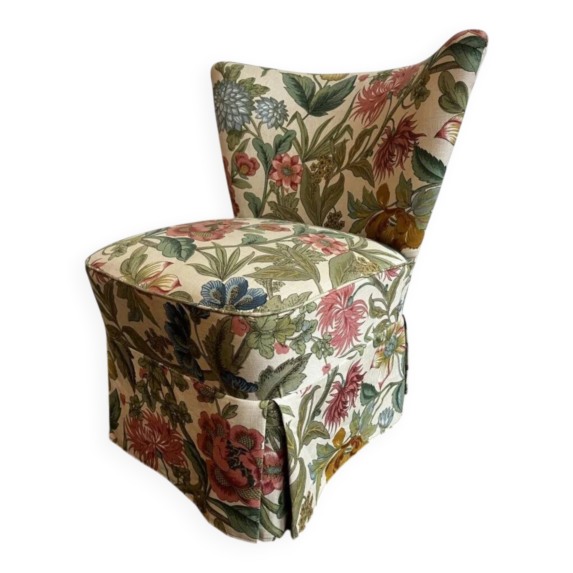 Cocktail chair - summer flowers