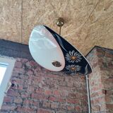 Painted glass suspension