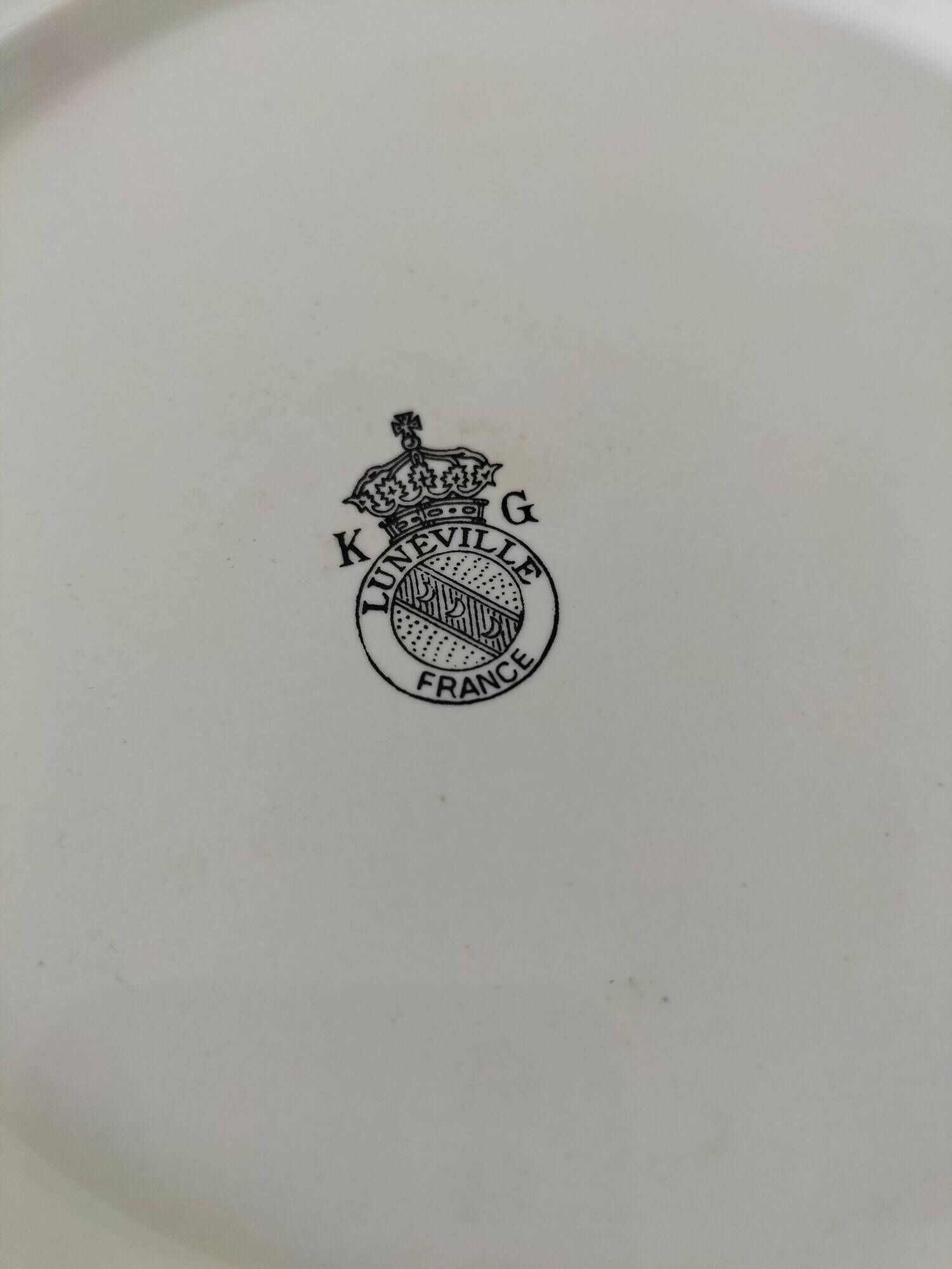 Duo of Gien and K&G Lunéville plates