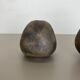 Set of 2 West German Ceramic Studio Vase Object by Helmut Schäffenacker, 1960s