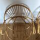 Pair of 1970s rattan shell chairs