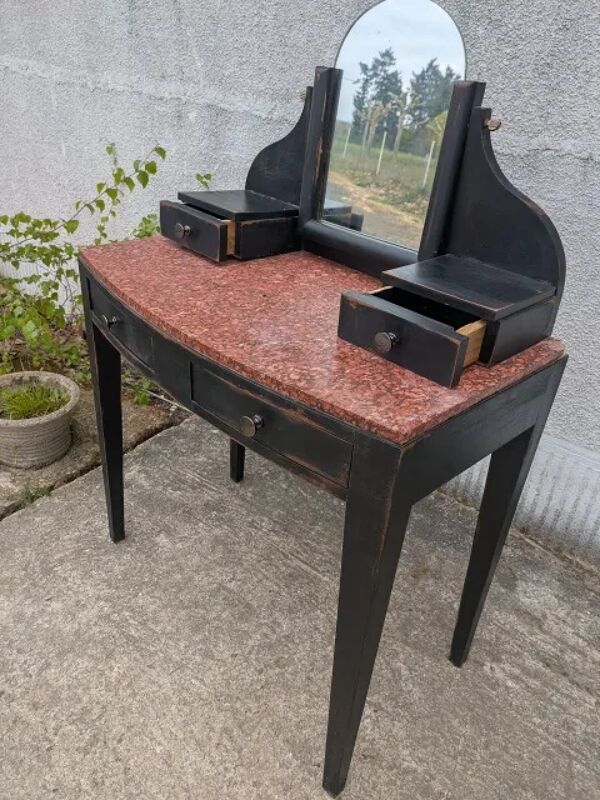 Coiffeuse ancienne, table de toilette