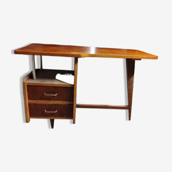 Bureau bois vintage années 60