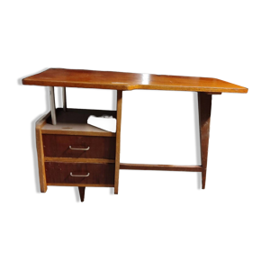bureau bois vintage années