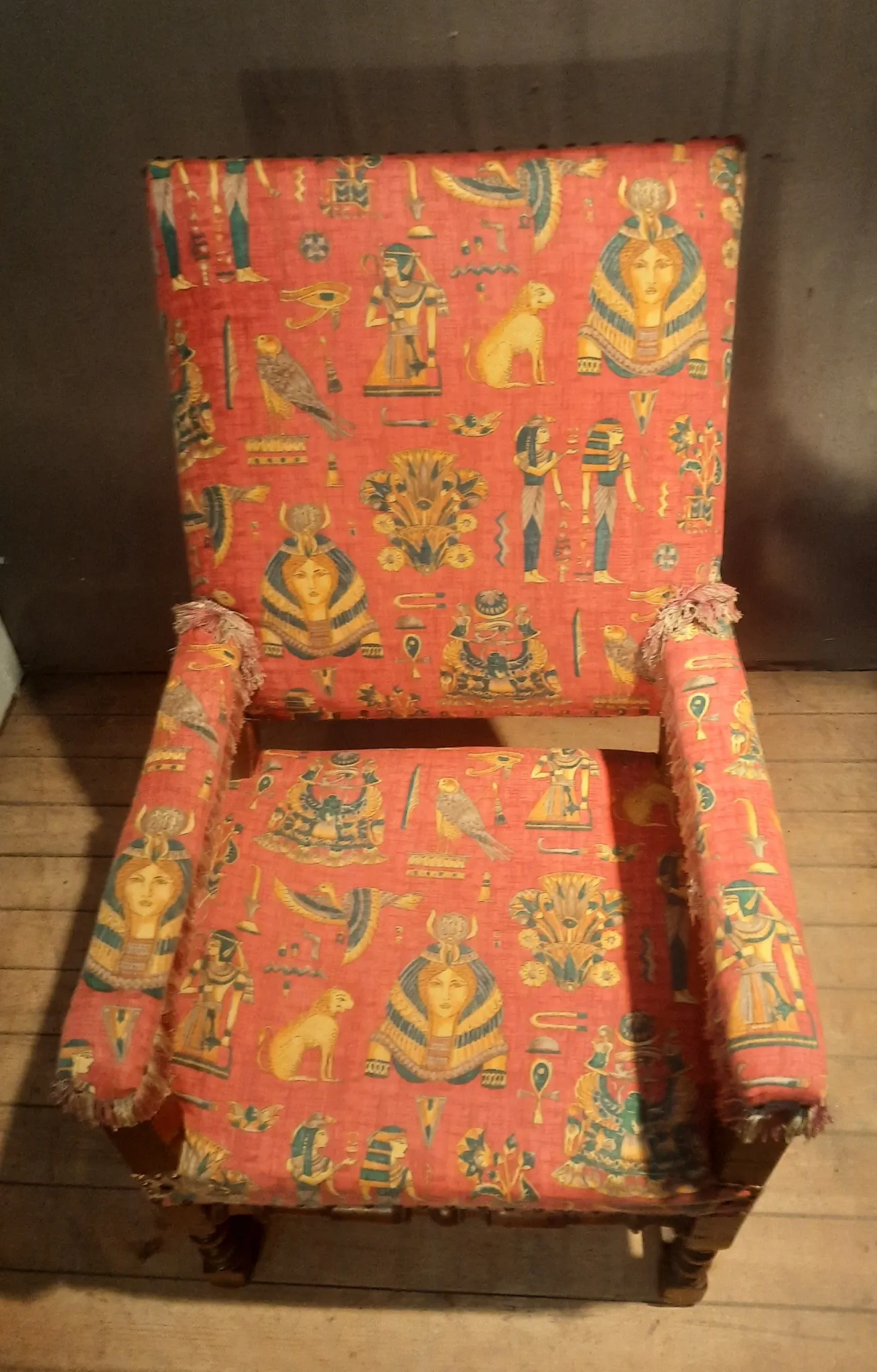 Rustic armchair from the Louis XIV period