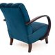 Two H-227 armchairs from the 1930s, designed by J. Halabala, Art Deco style, Czechoslovakia