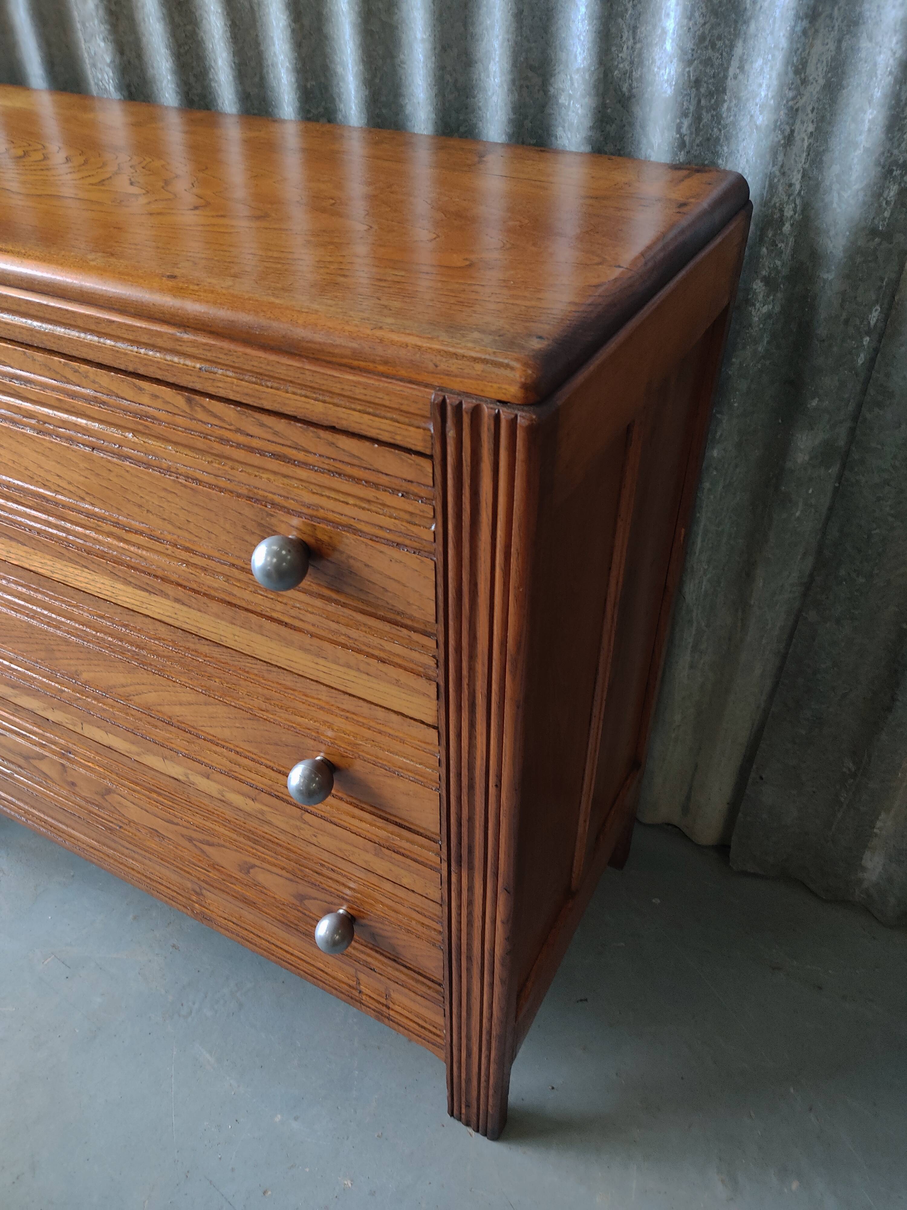 Vintage oak dresser 1950