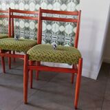 Set of 4 Czech Art Deco Chairs Ton, 1971, Up Zavody, Thonet