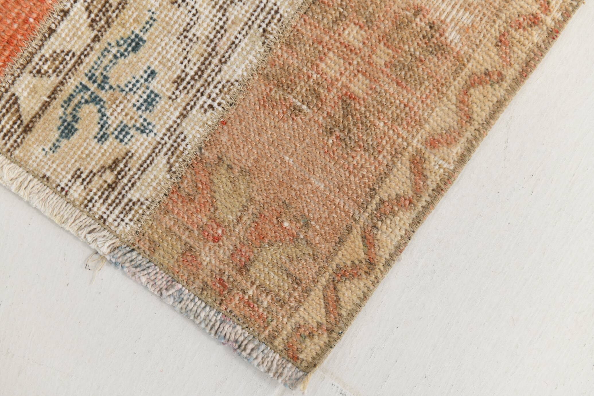 2x5 Soft Pastel Vintage Runner Rug, 61x168Cm