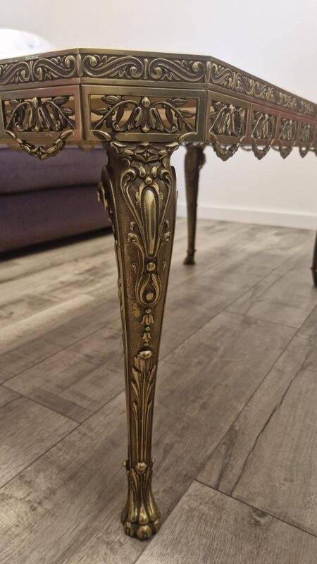 Marble coffee table