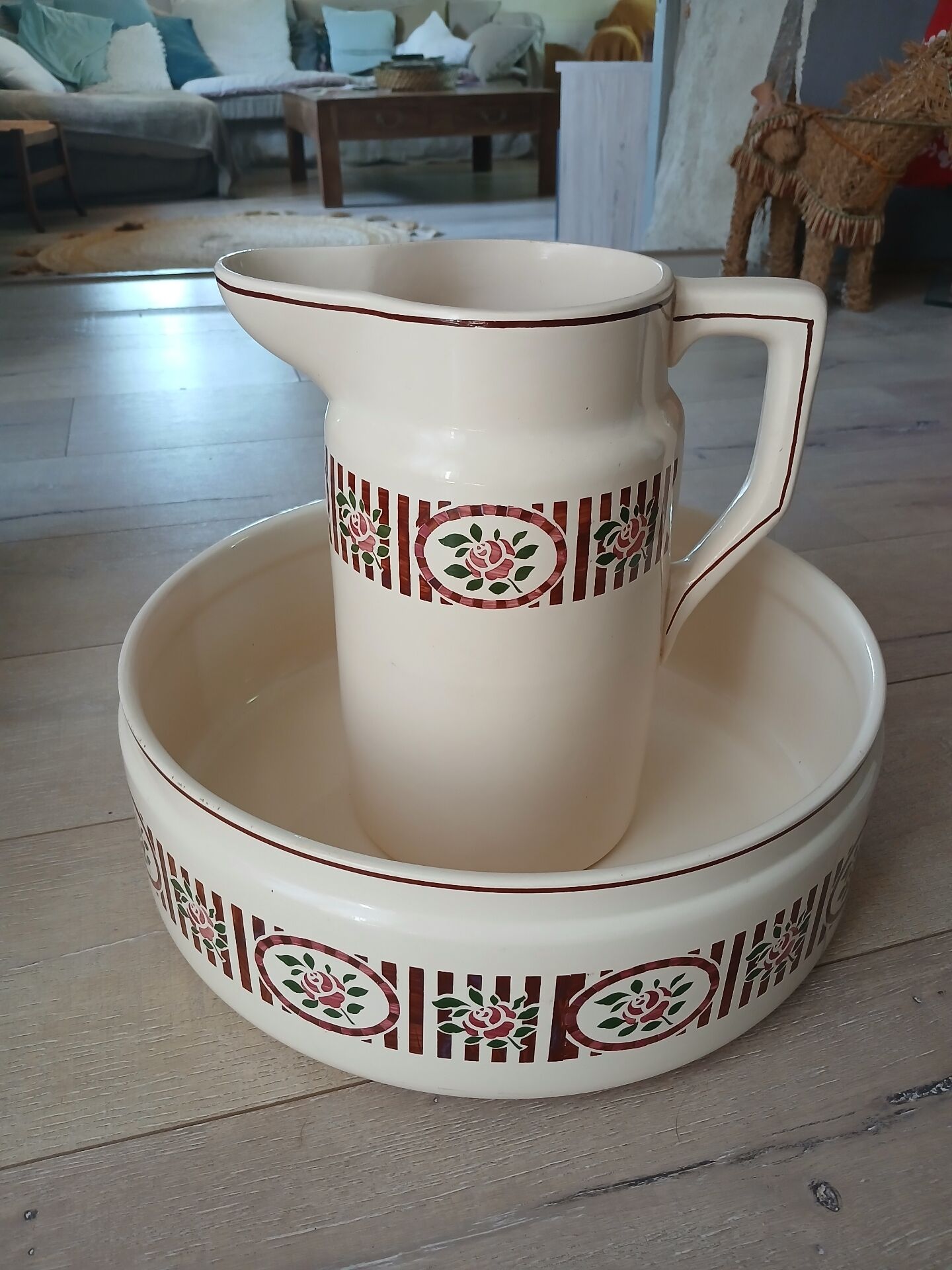 Ensemble de toilette vintage Niderviller