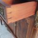 Louis XVI Buffet Desserte in mahogany veneer and marquetry