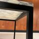 Vintage 1970s Calacatta marble coffee table