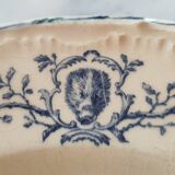 Gien plate, 19th century