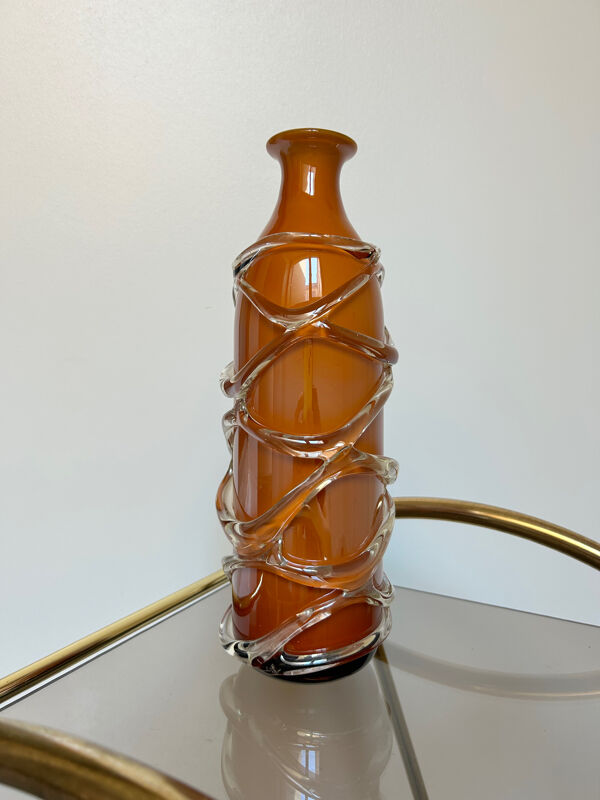 Vase bouteille Murano