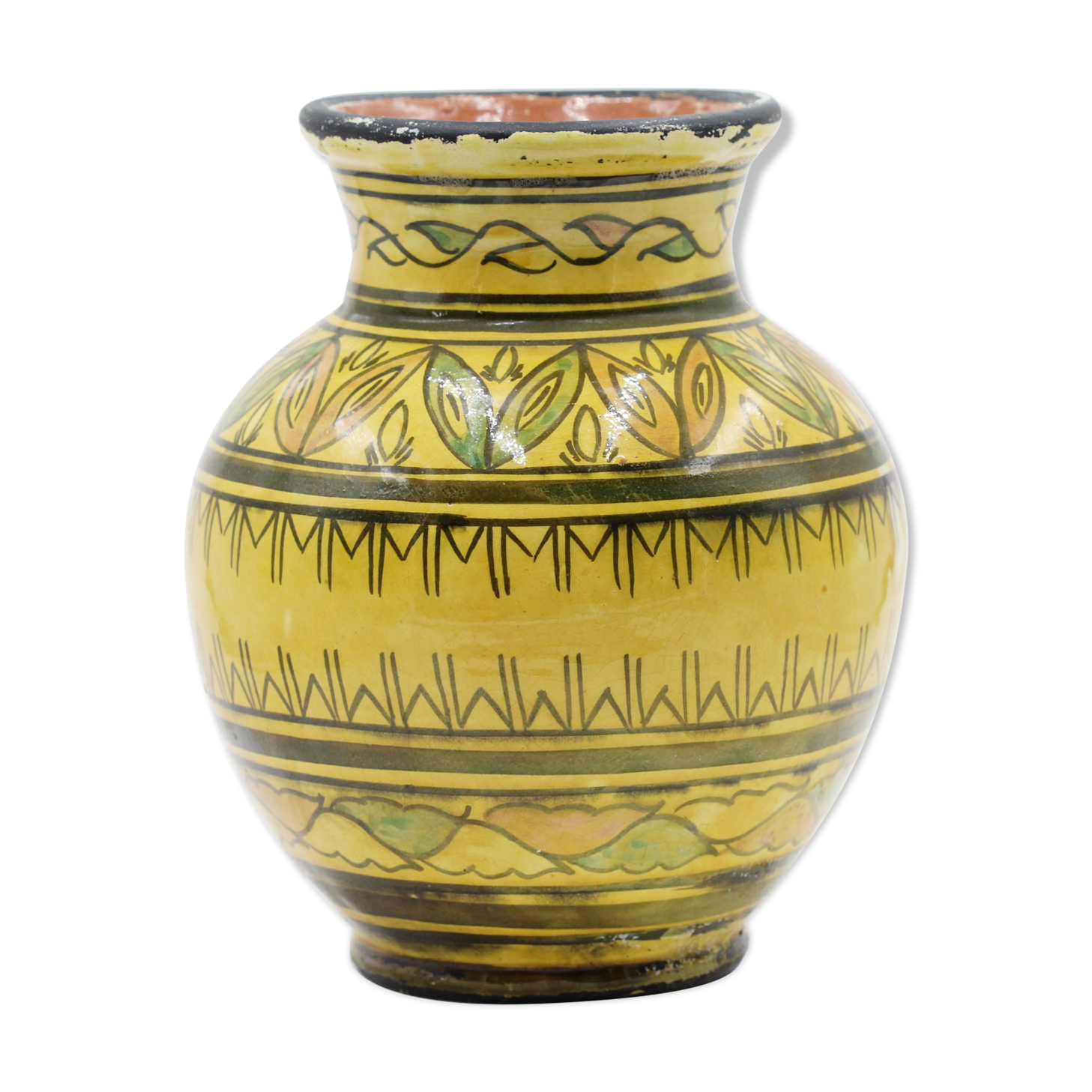 Large ancient Moroccan vase