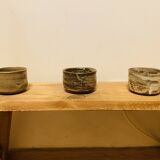 Set of Three Handmade Ceramic Mugs