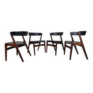 Chaise en teck C21, FIRE