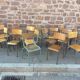 Lot de 15 chaises d'école mullca delagrave dépareillées vintage