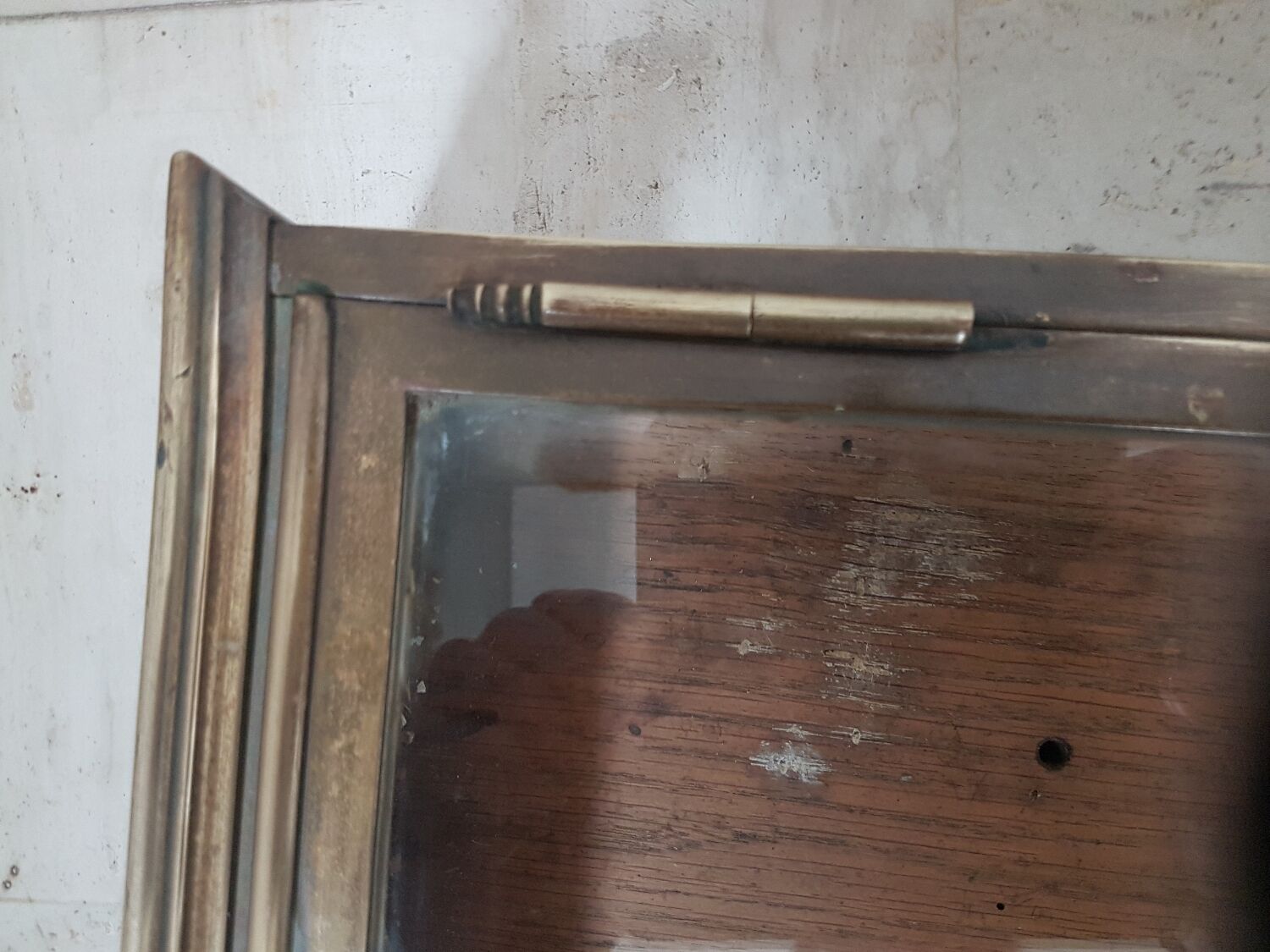 Brass showcase