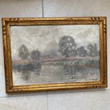 Oil painting table