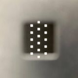 Postmodern perforated metal service trolley, 1980s