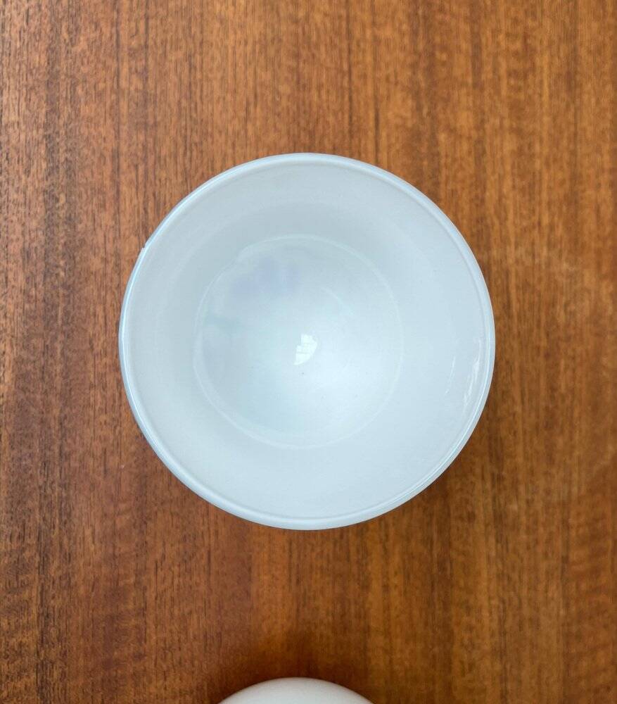 Vintage German glass vase and cup by Hans Jürgen Richartz for the Richartz art collection, set of 2.