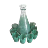 Service carafe et 8 verres