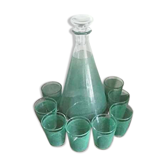 Service carafe et 8 verres