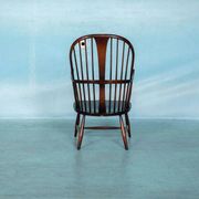 Ercol model 472 fireplace chair from the 1960s in beech.