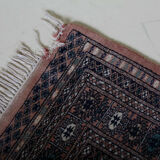 Turkish wool rug with Tekke pattern 211x126cm