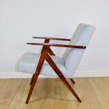 Vintage armchair like VAR blue turquoise - 2 pieces available