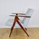 Vintage armchair like VAR blue turquoise - 2 pieces available