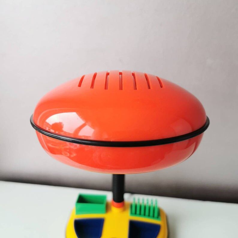 1980s plastic desk lamp