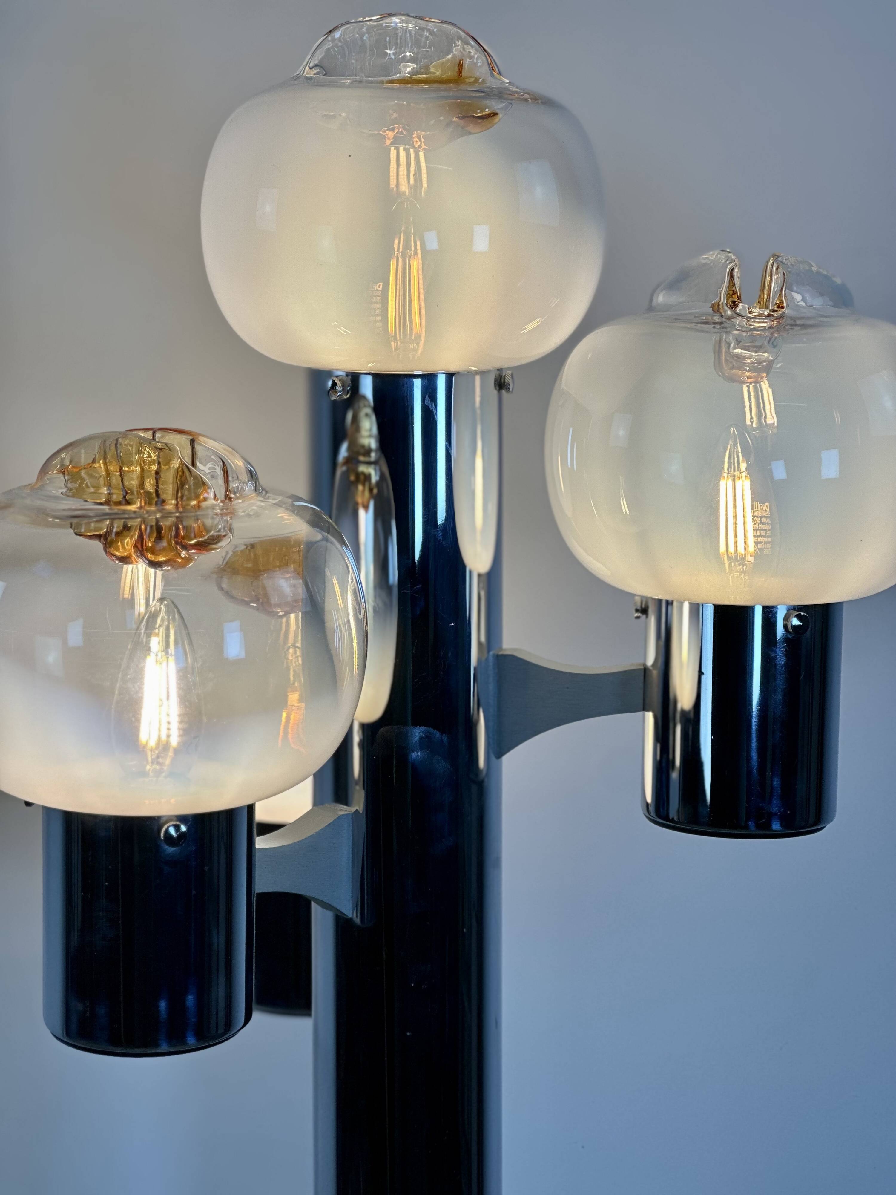 Lampadaire vintage italien 1970