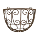 Wrought iron wall planter