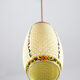 Vintage oriental ceramic pendant, 1980s