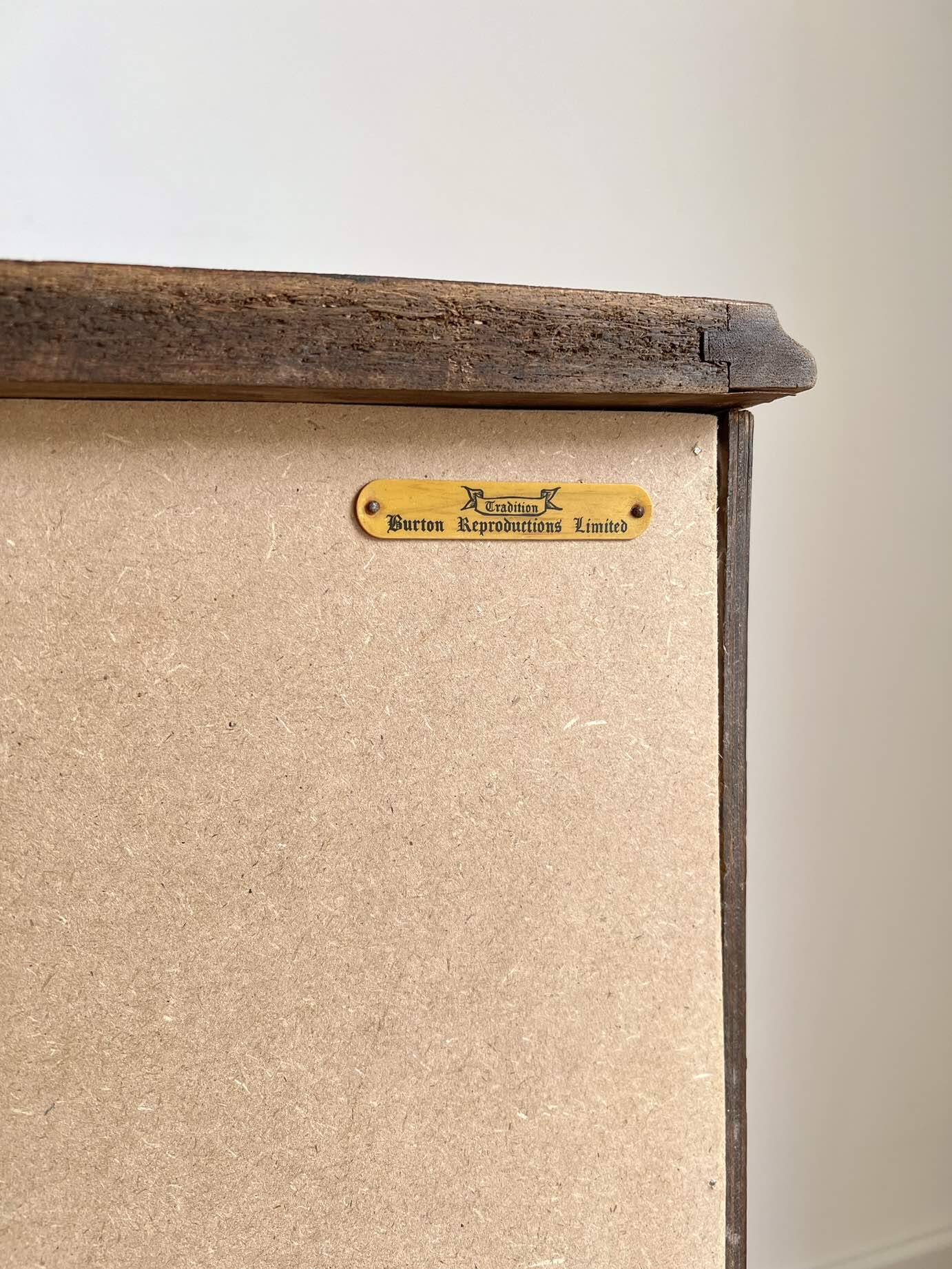 English chest of drawers