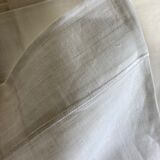 Pair of linen sheets twin beds in Gerardmer canvas reserve linen 1970